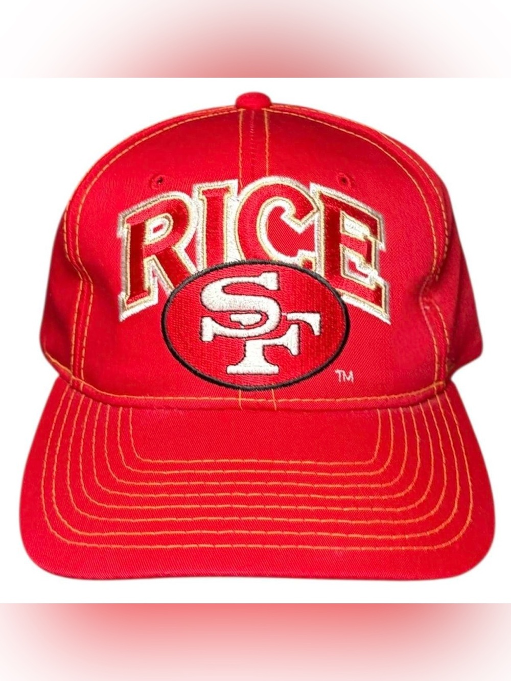 Vintage 90s San Francisco 49ers Jerry Rice Starter NFL Football Snapback Hat